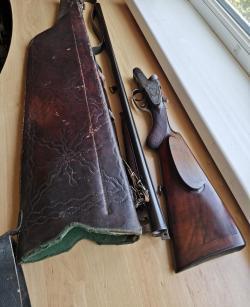 Немецкое довоенное ружьё O. Geyger, Berlin, 16 калибра