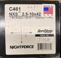 Nightforce 2,5-10x42