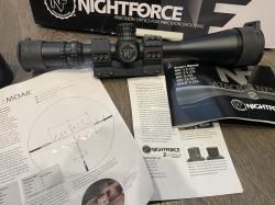 Nightforce NSX 5,5-22x56 zero stop, сетка MOAR