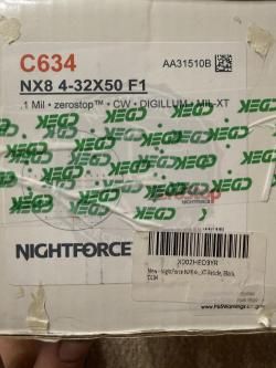Nightforce nx8 4-32 F1