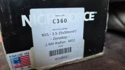 Nightforce NXS 3.5-15x50 ZeroStop F1(новый) и Кронштейн Recknagel ERA TAC.