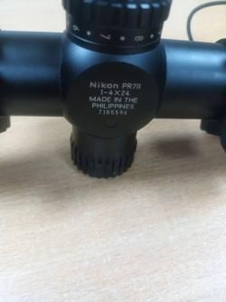 Nikon Black Force 1000 1-4x24 Matte IL Speedforce