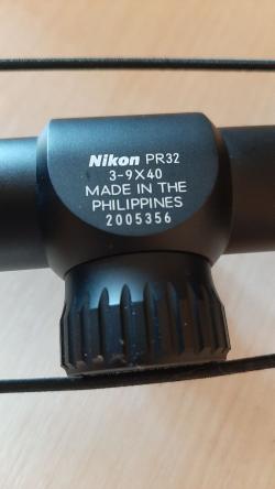 Nikon Prostaff 3-9x40 Matte NP Duplex