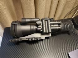 Ночной прицел Дедал 480 Dedal с "военным" ЭПМ62Г с кроном на планку пикаттини