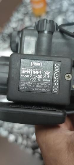 Ночной прицел Yukon Sentinel 2.5x50
