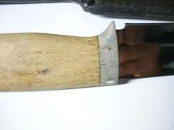 Нож АиР Полярный-2 95х18 орех