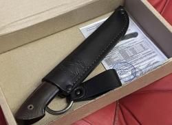 Нож Андрея Бирюкова карбон, сталь CTS 204P