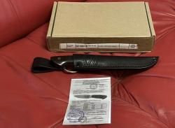 Нож Андрея Бирюкова карбон, сталь CTS 204P