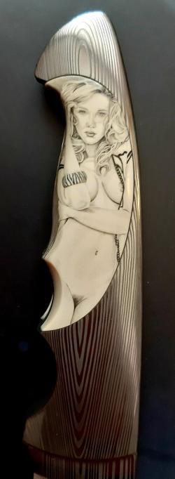 Нож авторский. Коллекция Штэфана Гобеча 2012 года.