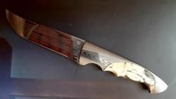Нож авторский. Коллекция Штэфана Гобеча 2012 года.