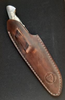 Нож авторский. Коллекция Штэфана Гобеча 2012 года. Шведский Damasteels.