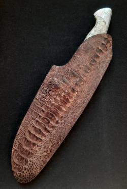 Нож авторский. Коллекция Штэфана Гобеча 2012 года. Шведский Damasteels.