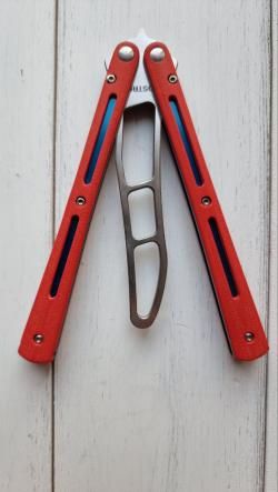 Нож-бабочка тренировочный Самурай