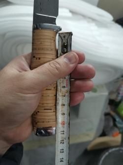 Нож Барс х12мф береста