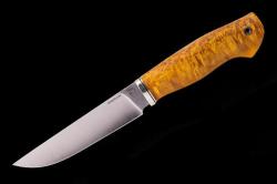 Нож "Барс", S390, вогнутые спуски от обуха