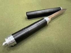 Нож-цилиндр черный