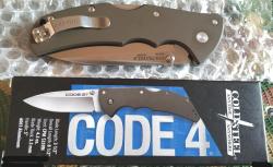 нож Cold Steel Code 4 Spear Point CPM S35VN