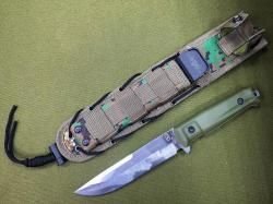 Нож Extrema Ratio Зеленый 