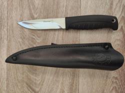 Нож Финский рукоять эластрон полированный от Кизляр