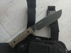 Нож FOX FX-133 MGT Combat Jungle сталь N690Co, рукоять микарта