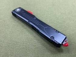 Нож фронтальный черный с красным 