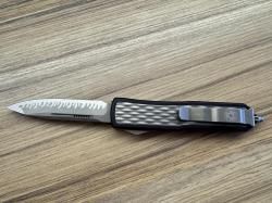 Нож фронтальный MICROTECH KATANA DAYTONA "BUB" INLAY, FIRE BRONZE BLADE Limited Edition 