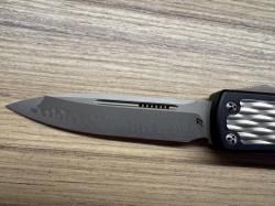 Нож фронтальный MICROTECH KATANA DAYTONA "BUB" INLAY, FIRE BRONZE BLADE Limited Edition 