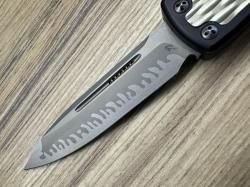 Нож фронтальный MICROTECH KATANA DAYTONA "BUB" INLAY, FIRE BRONZE BLADE Limited Edition 