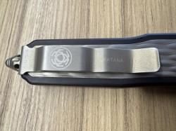 Нож фронтальный MICROTECH KATANA DAYTONA "BUB" INLAY, FIRE BRONZE BLADE Limited Edition 