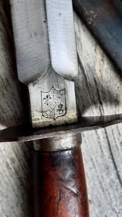 нож окопный траншейный 1 мировая Франция