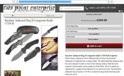 Нож KAI Kershaw 1725 BLKST Junkyard Dog USA США серрейтор оригинал