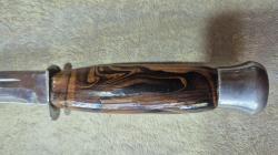 Нож с компасом на рукоятке ГДР. 