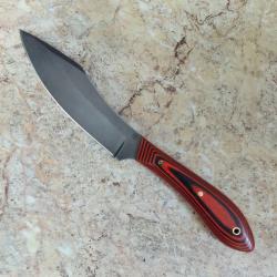 Нож кованый "Канадец-1" фултанг х12мф микарта