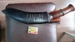 Нож Кукри изготовления в Непале.