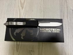 Нож Microtech Daytona S/E 124-10S, сталь M390, рукоять черный алюминий
