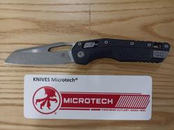 Нож Microtech knives (USA) мод. MSI SE Tri-Grip Polymer Black 210T-10APPMBK