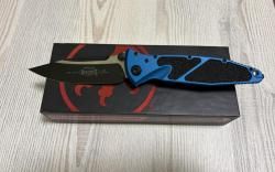 Нож Microtech SOCOM ELITE 160-1BL, сталь M390, рукоять синий алюминий