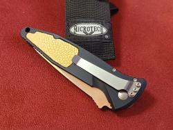 Нож-Microtech Socom Elite Auto Tanto Satin Double Grind custom knife 2007г.