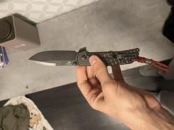 Нож mkm Maximo dark lava