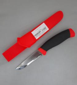 Нож Morakniv Companion F (11828) 99мм черный/красный