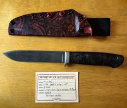 Уникальный нож. Порошковая суперсталь CPM S125V, крио закалка.