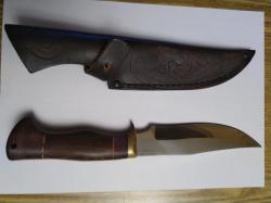 НОЖ ОХОТНИЧИЙ КОВАННЫЙ СТАЛЬ Х12МФ