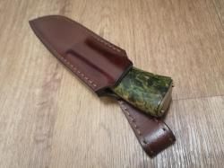 Нож охотничий кованый мастер Артём Корчагин 