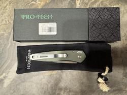 Нож Pro-Tech Newport, цвет green