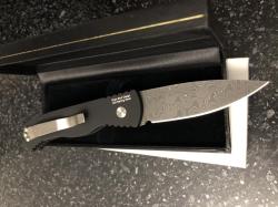 НОЖ PRO-TECH TR-2 CUSTOM DAMASCUS