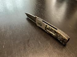 Нож Protech Emerson Custom CQC-7 Damascus Abalon