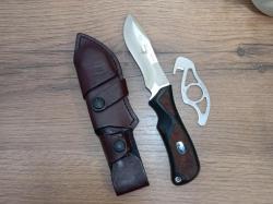 Нож разделочный 2010 Buck 498 Egro Pro Fixed Blade Knife BOS Heat Treated S30V Blade