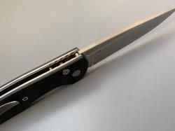 Нож Широгоров 110, Сталь М390, 3D дол, карбон