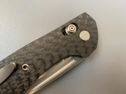 Нож Широгоров 110, Сталь М390, 3D дол, карбон
