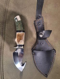 Нож шкуросъемный 